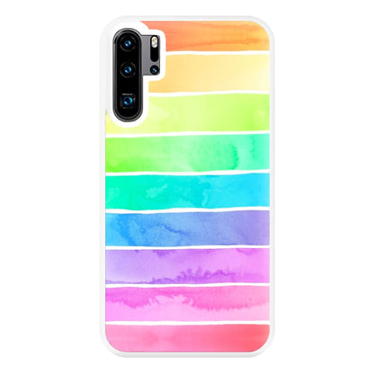 Summer Rainbow Stripes Phone Case for Huawei P30 Pro