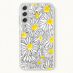 Cute Daisy Pattern Phone Case for Galaxy A37