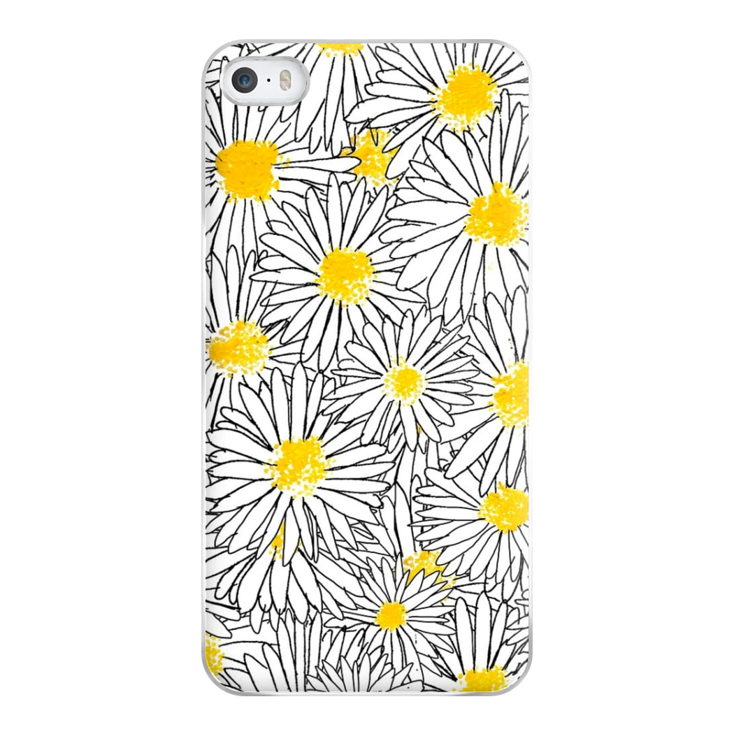 Cute Daisy Pattern Phone Case for iPhone 5 / 5s / SE 2016