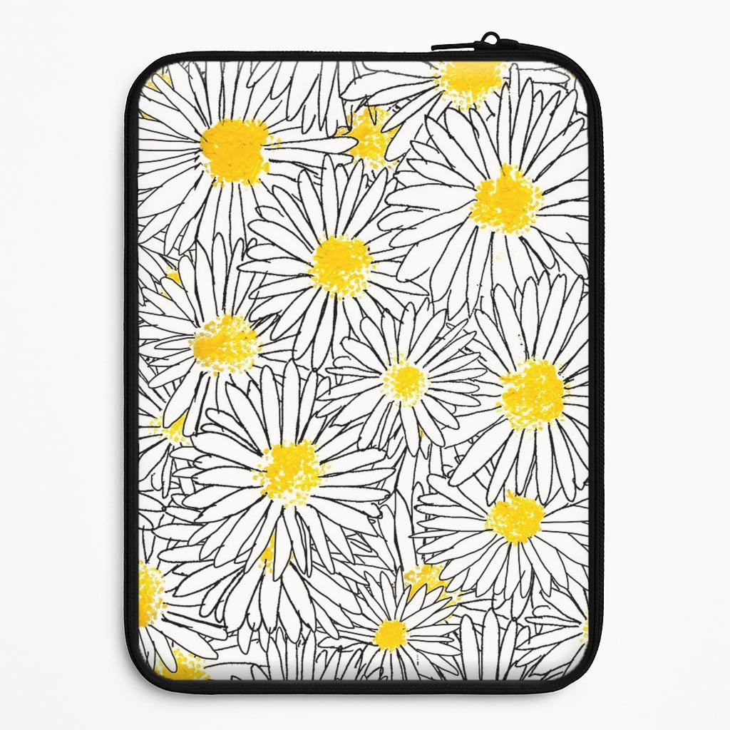 Cute Daisy Pattern Universal Laptop Sleeve