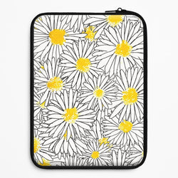 Cute Daisy Pattern Universal Laptop Sleeve