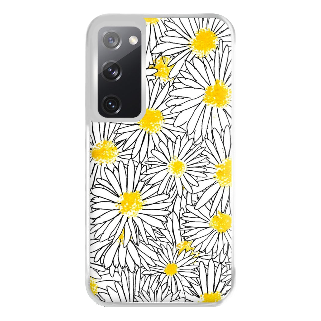 Cute Daisy Pattern Phone Case for Galaxy S20FE