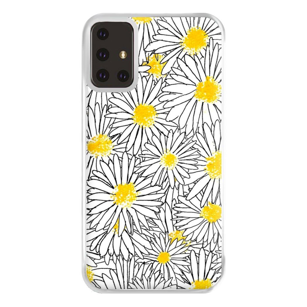 Cute Daisy Pattern Phone Case for Galaxy A71