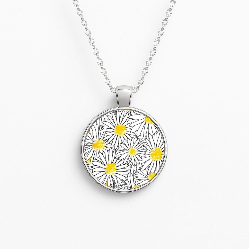 Cute Daisy Pattern Necklace