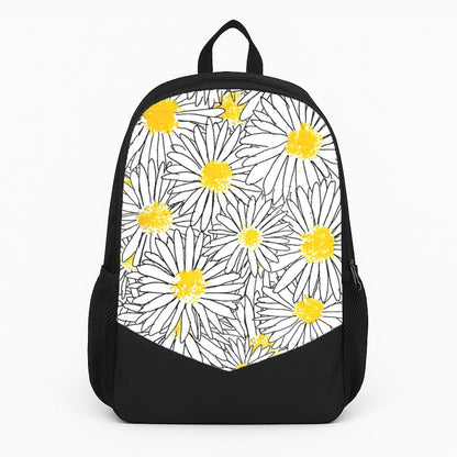Cute Daisy Pattern Large Backpack