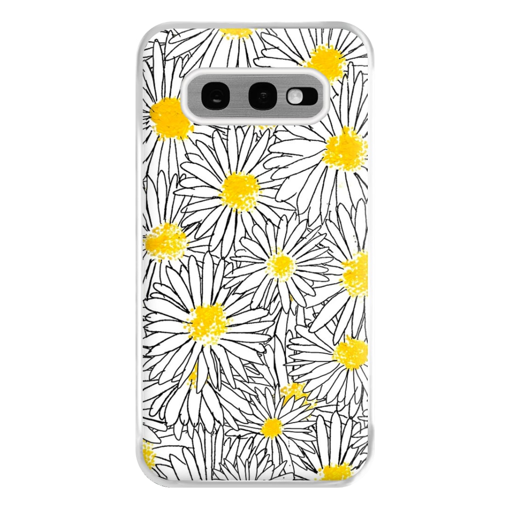 Cute Daisy Pattern Phone Case for Galaxy S10e