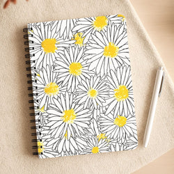 Cute Daisy Pattern Notepad
