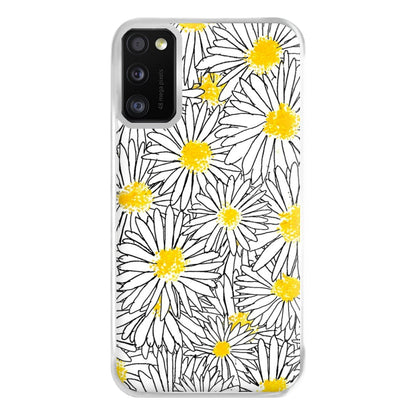 Cute Daisy Pattern Phone Case for Galaxy A41