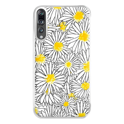 Cute Daisy Pattern Phone Case for Huawei P20 Pro