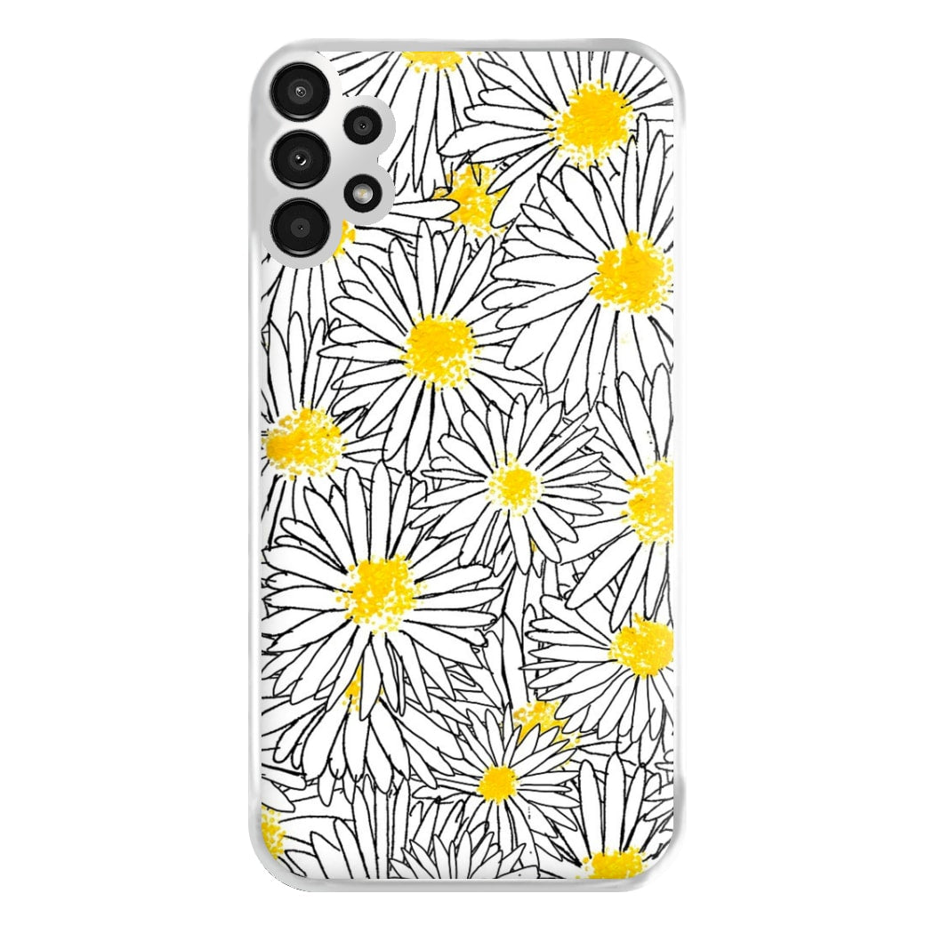 Cute Daisy Pattern Phone Case for Galaxy A13