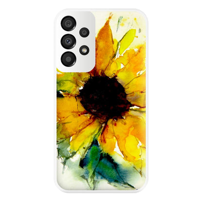 Watercolour Sunflower Phone Case for Galaxy A33