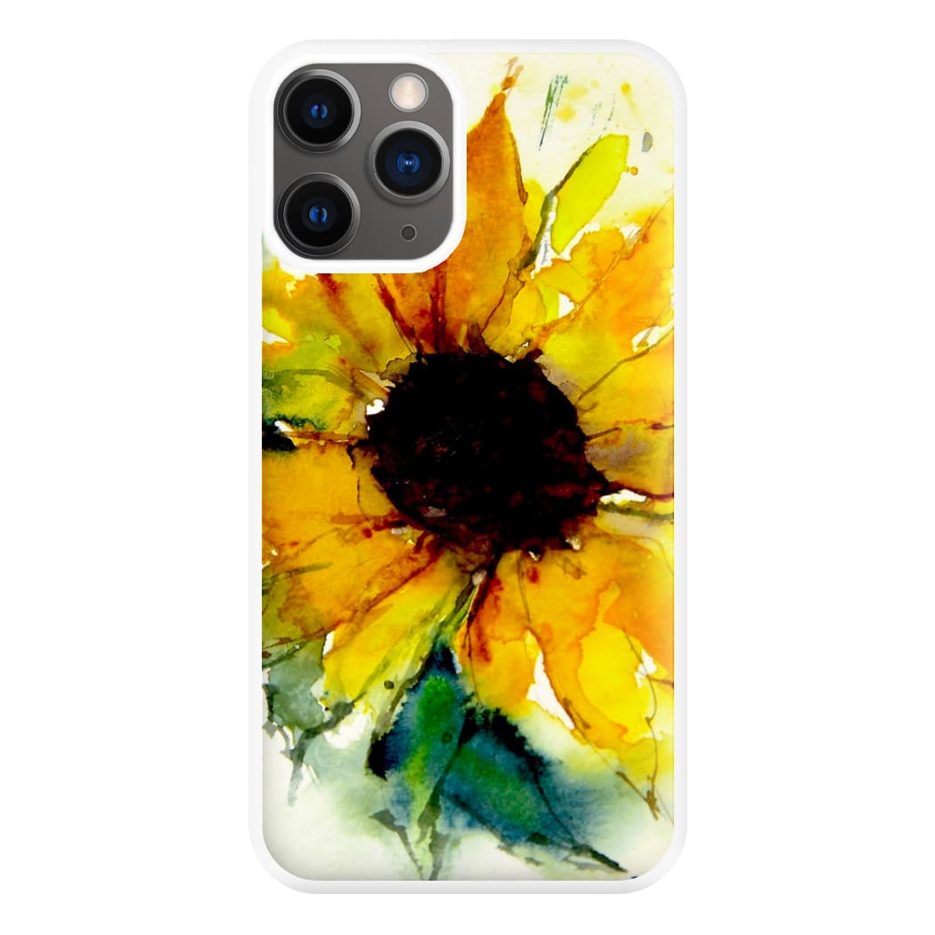 Watercolour Sunflower Phone Case for iPhone 12 Pro Max