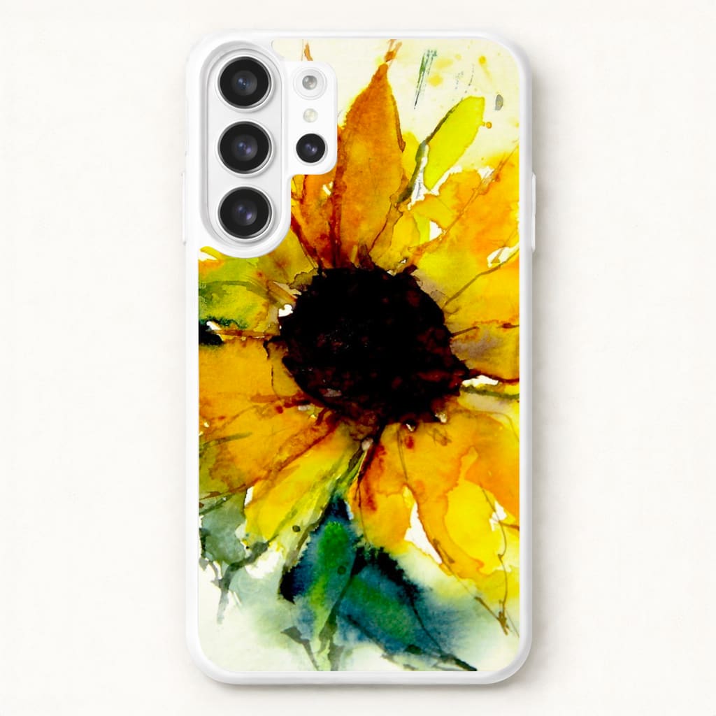 Watercolour Sunflower Phone Case for Galaxy S26 Ultra