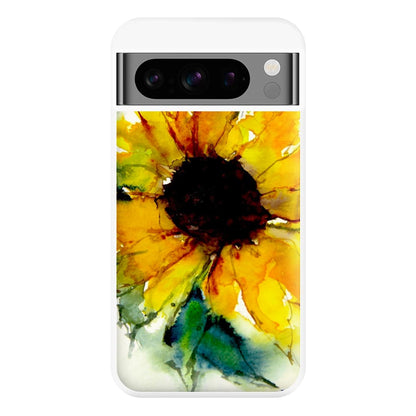 Watercolour Sunflower Phone Case for Google Pixel 8 Pro