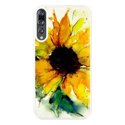 Watercolour Sunflower Phone Case for Huawei P20 Pro