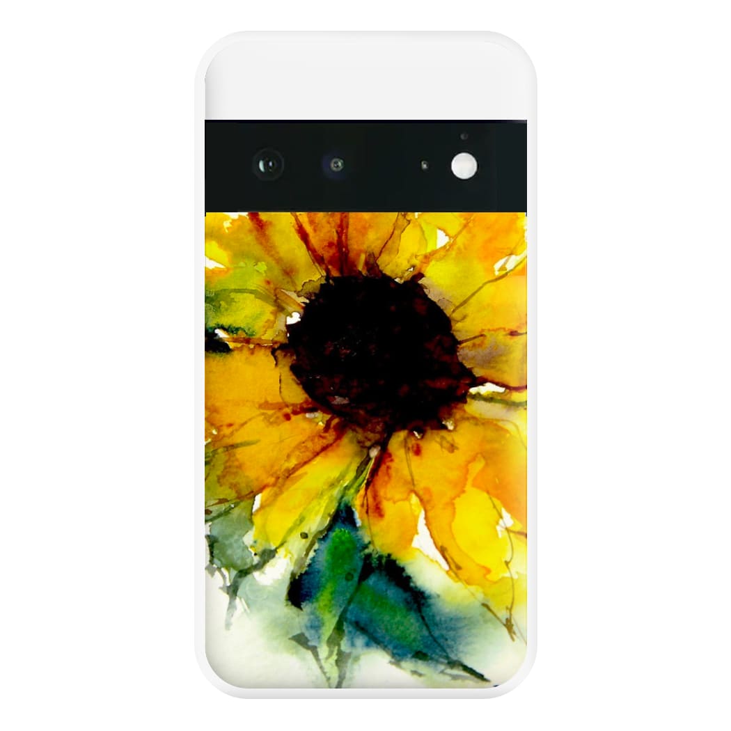 Watercolour Sunflower Phone Case for Google Pixel 6a