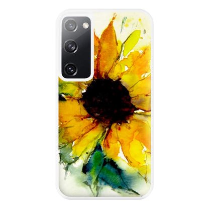 Watercolour Sunflower Phone Case for Galaxy S20