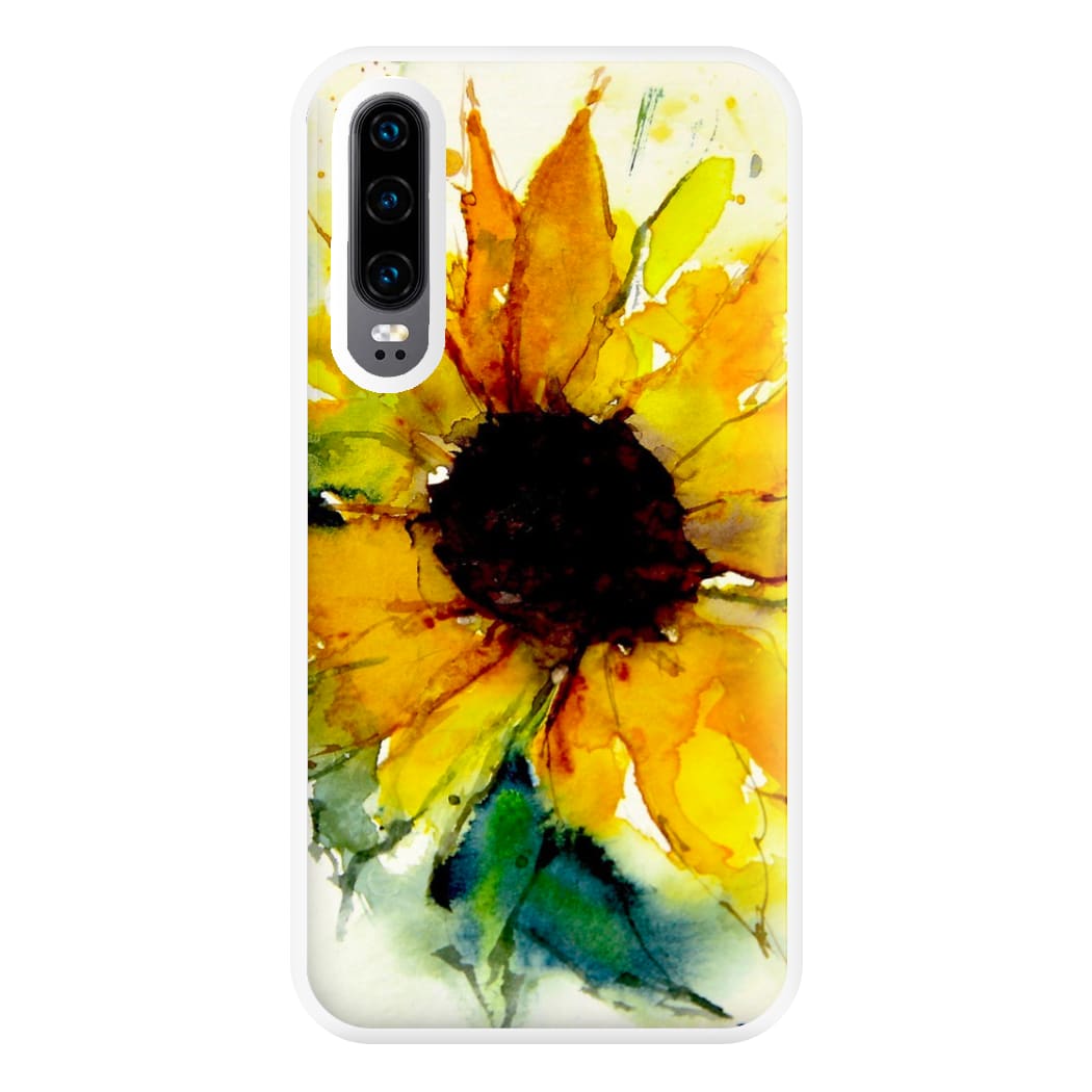 Watercolour Sunflower Phone Case for Huawei P30