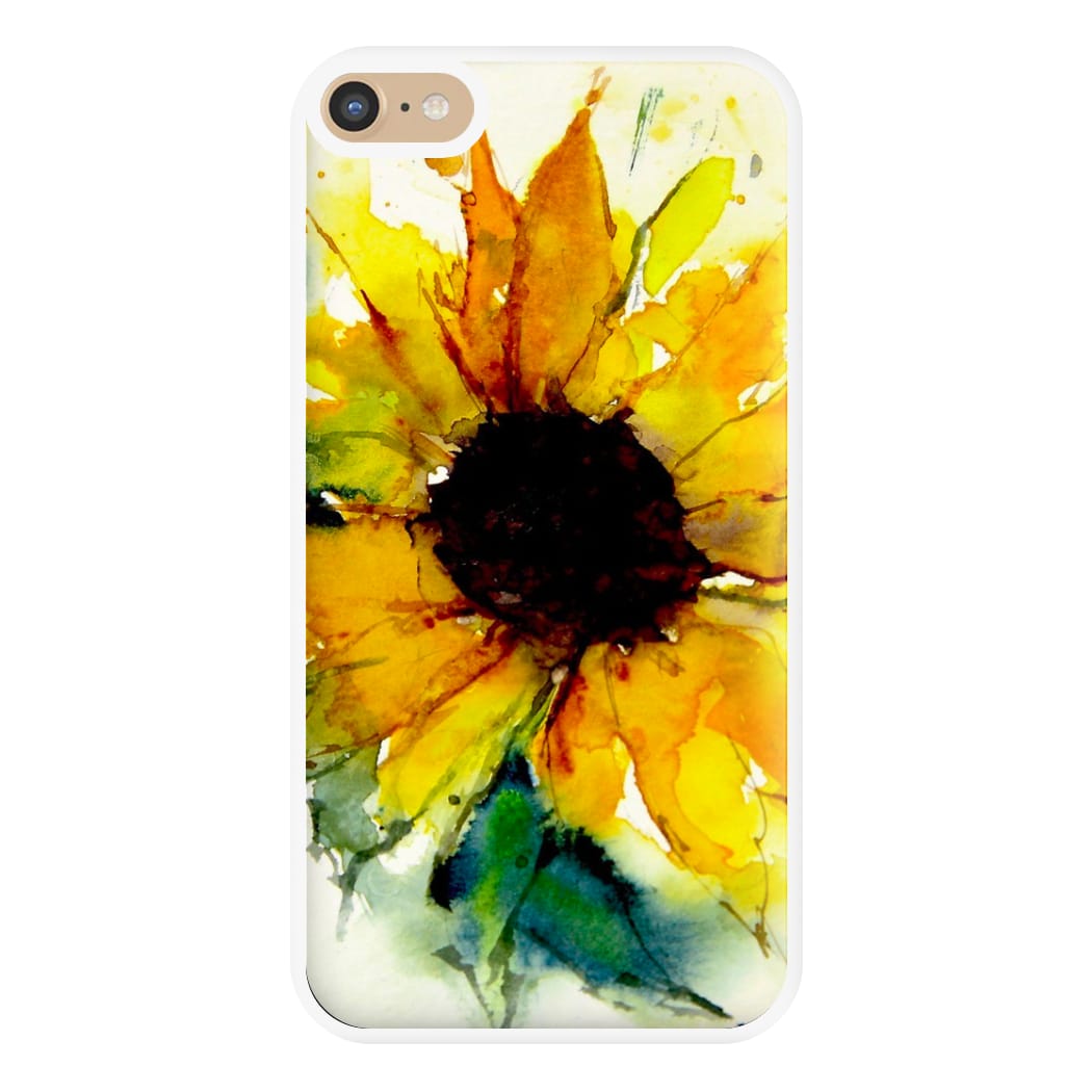 Watercolour Sunflower Phone Case for iPhone 6 Plus / 7 Plus / 8 Plus