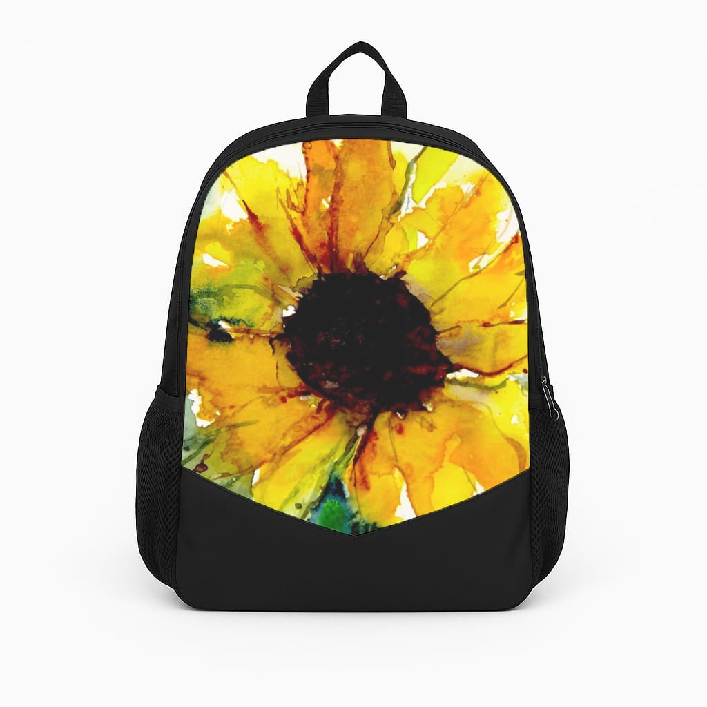 Watercolour Sunflower Backpack