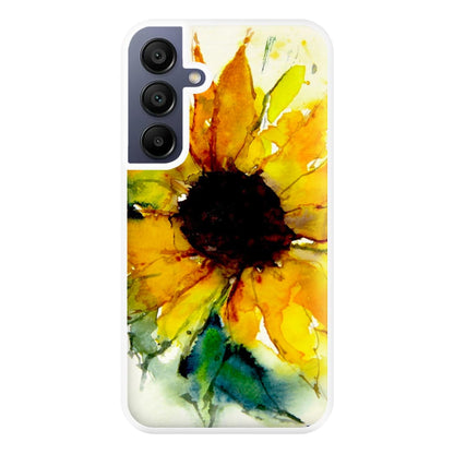 Watercolour Sunflower Phone Case for Galaxy A16