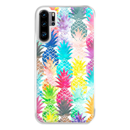 Watercolour Pineapple Pattern Phone Case for Huawei P30 Pro