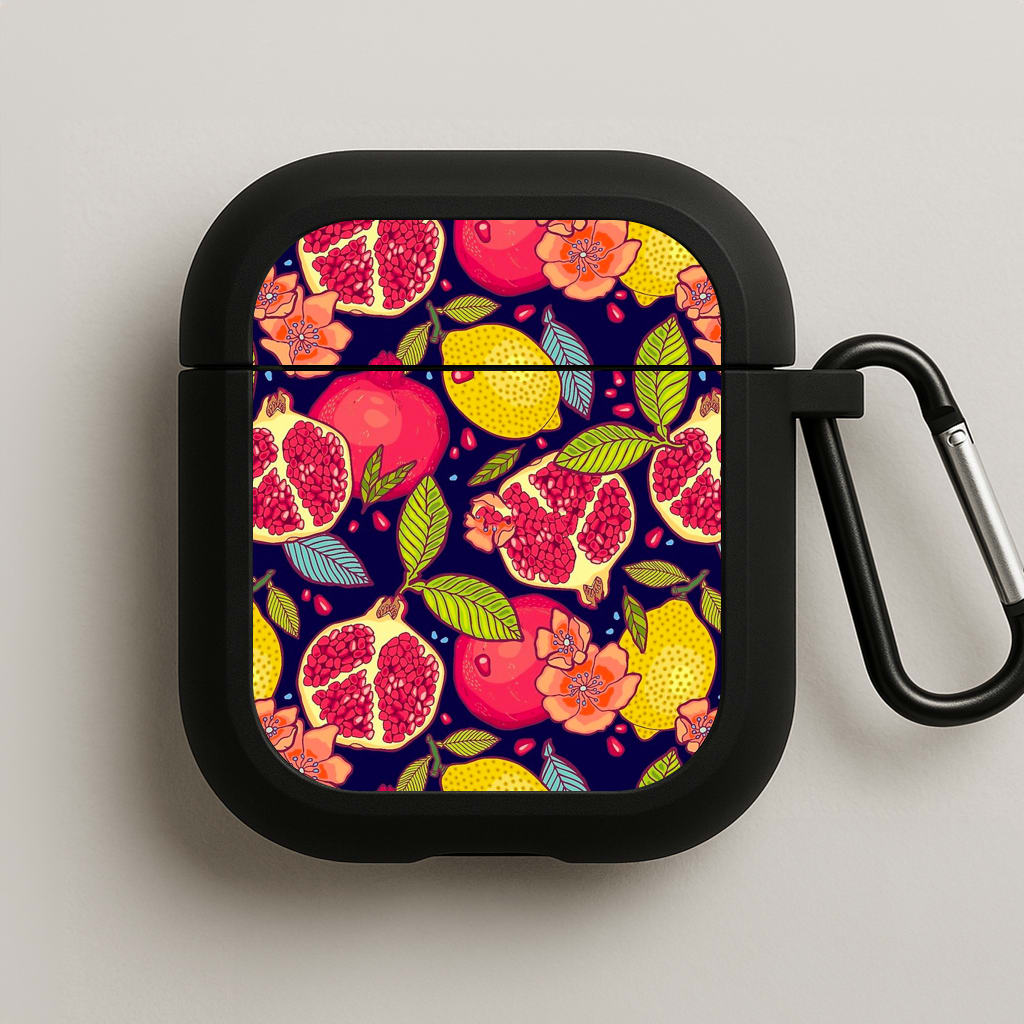 Tropical Garden Pattern AirPods Case