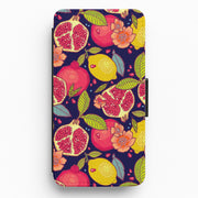 Tropical Garden Pattern Flip Wallet Phone Case 1