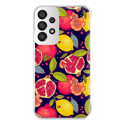 Tropical Garden Pattern Phone Case for Galaxy A33