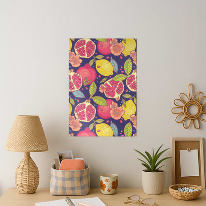Tropical Garden Pattern Art Print