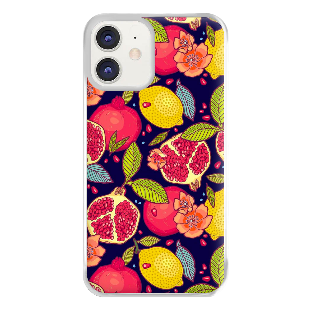 Tropical Garden Pattern Phone Case for iPhone 12 / 12 Pro