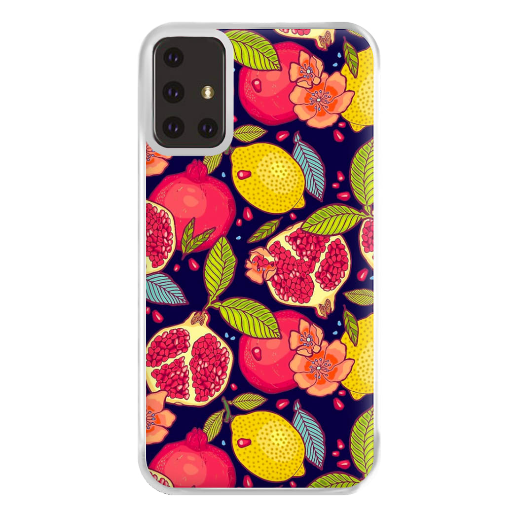 Tropical Garden Pattern Phone Case for Galaxy A71