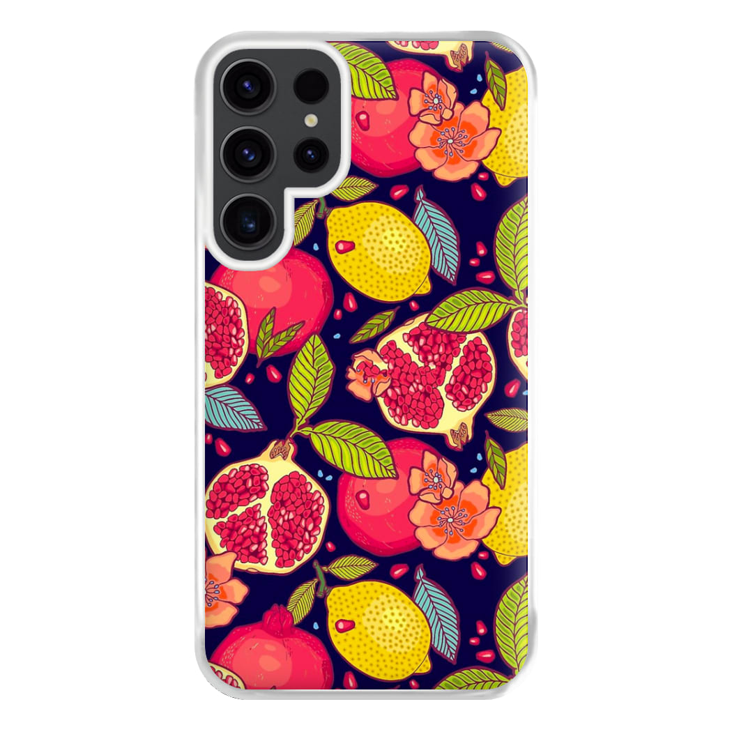 Tropical Garden Pattern Phone Case for Galaxy S23 Ultra