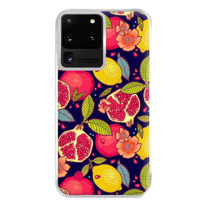 Tropical Garden Pattern Phone Case for Galaxy S20 Ultra