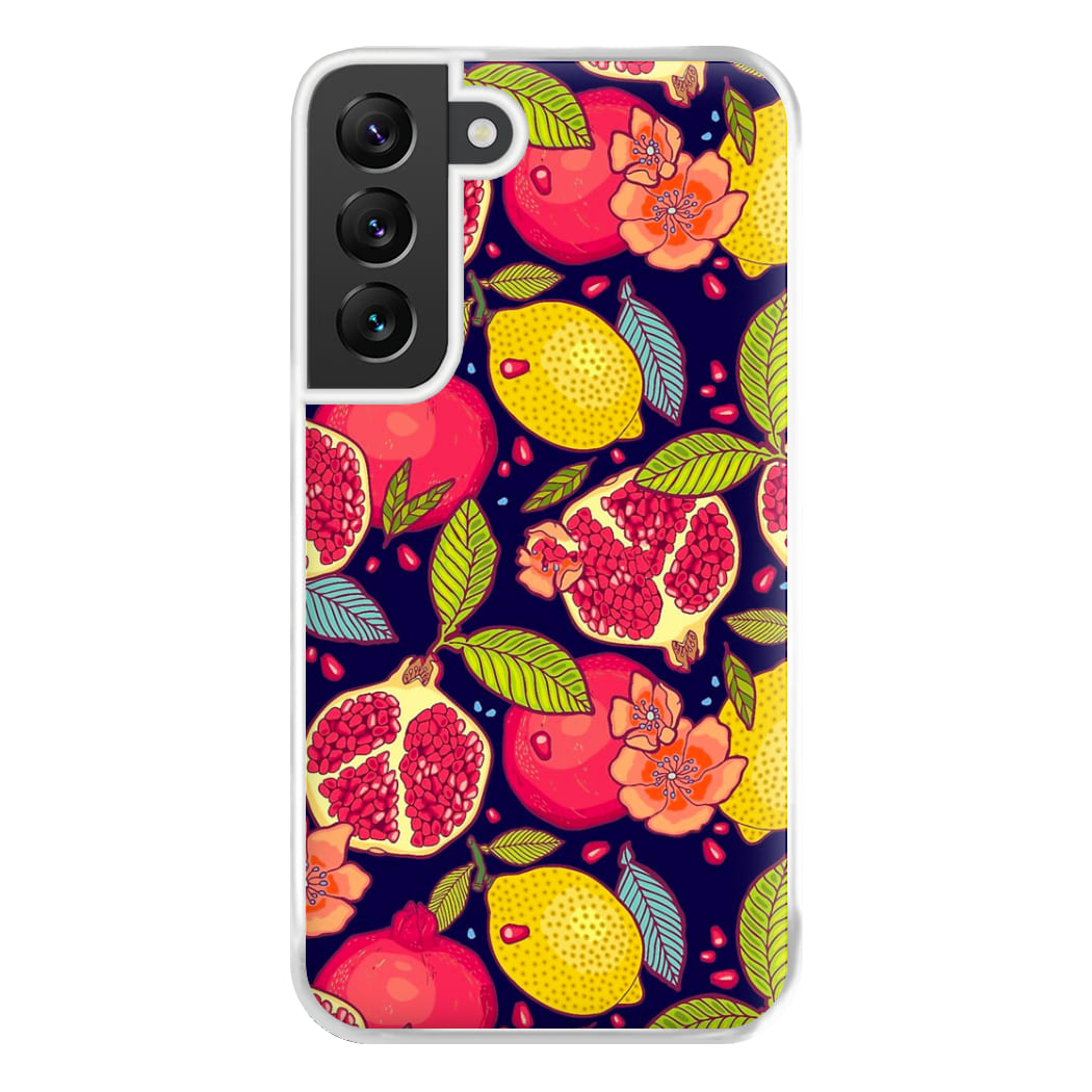 Tropical Garden Pattern Phone Case for Galaxy S22 Plus