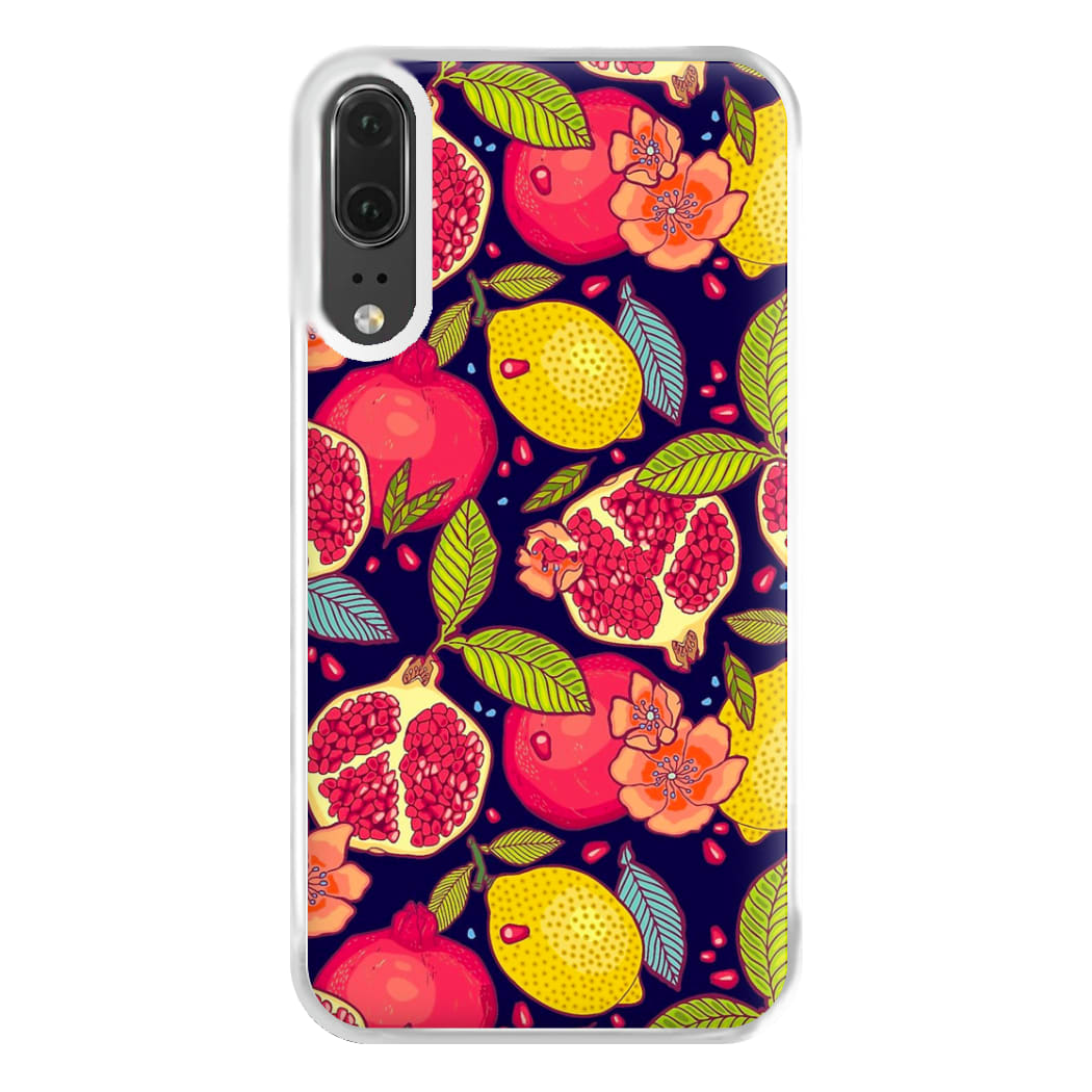 Tropical Garden Pattern Phone Case for Huawei P20