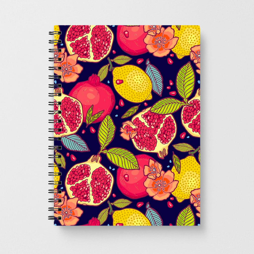 Tropical Garden Pattern Notebook - Fun Cases