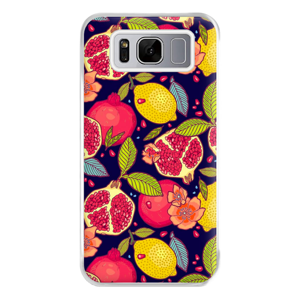 Tropical Garden Pattern Phone Case for Galaxy S8 Plus