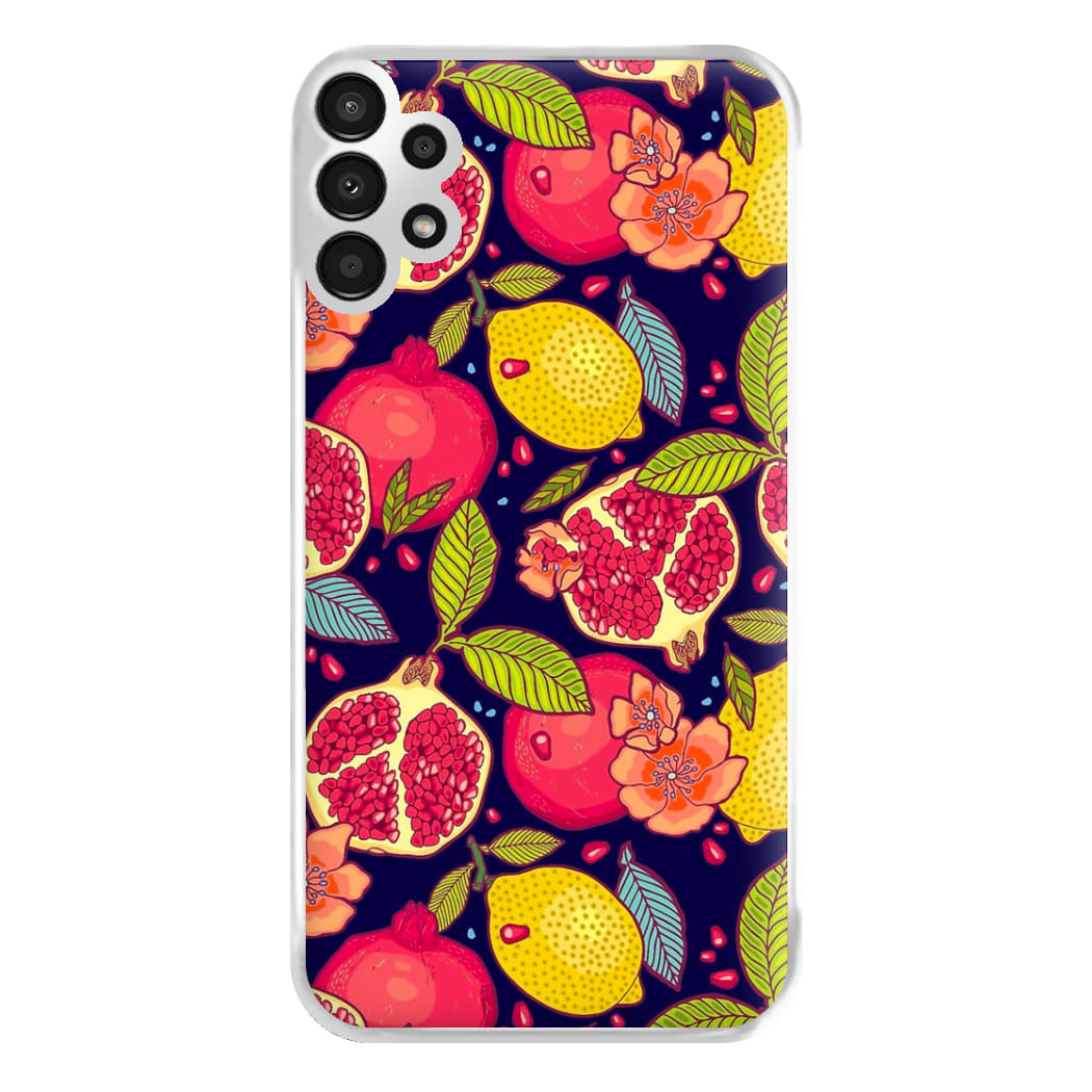 Tropical Garden Pattern Phone Case for Galaxy A13