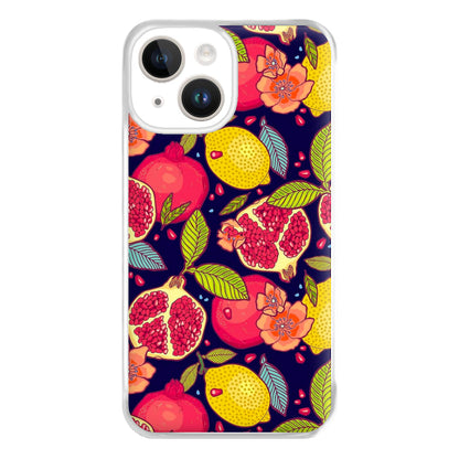 Tropical Garden Pattern Phone Case for iPhone 14