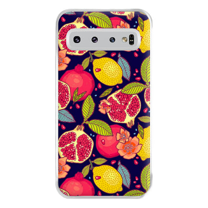 Tropical Garden Pattern Phone Case for Galaxy S10 Plus