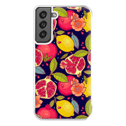 Tropical Garden Pattern Phone Case for Galaxy S21FE