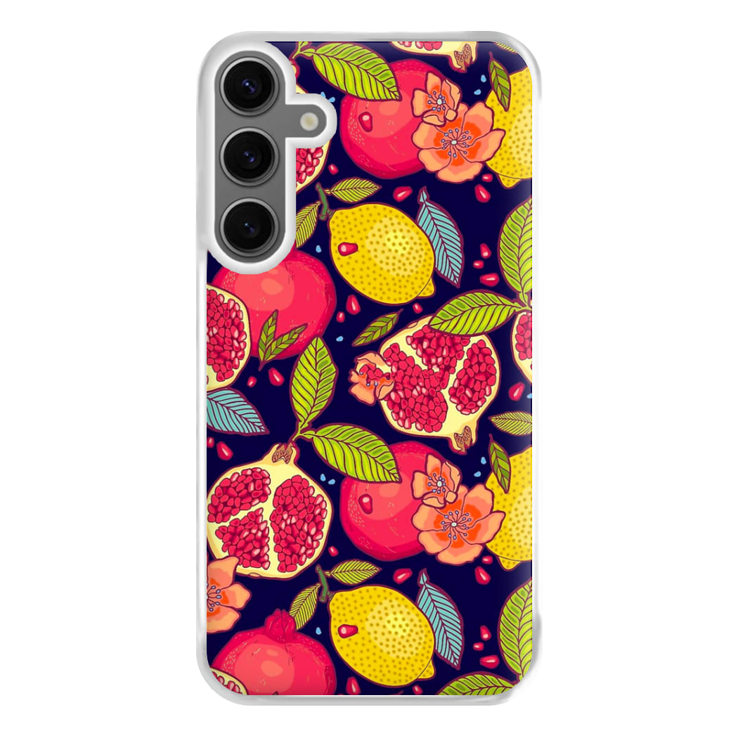 Tropical Garden Pattern Phone Case for Galaxy S24FE