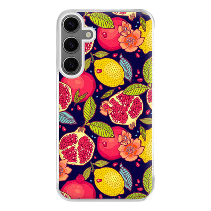 Tropical Garden Pattern Phone Case for Galaxy S24FE