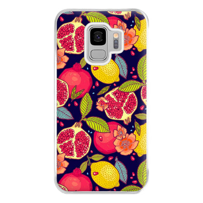 Tropical Garden Pattern Phone Case for Galaxy S9 Plus