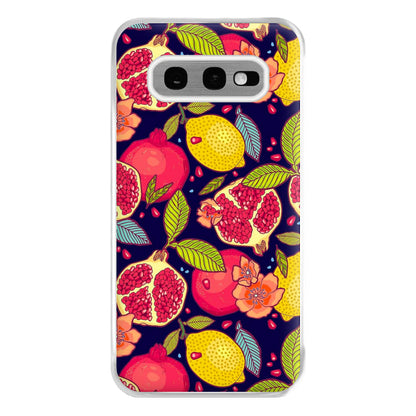 Tropical Garden Pattern Phone Case for Galaxy S10e