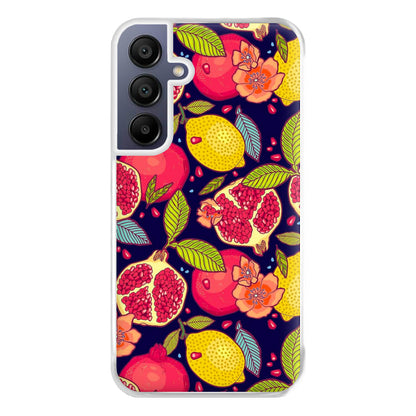 Tropical Garden Pattern Phone Case for Galaxy A16