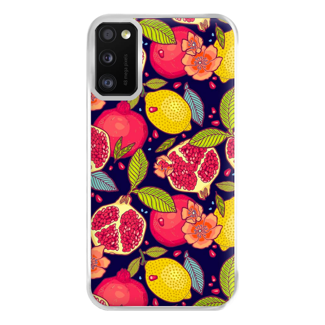 Tropical Garden Pattern Phone Case for Galaxy A41