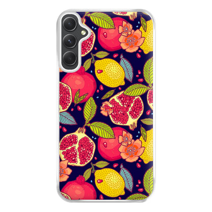 Tropical Garden Pattern Phone Case for Galaxy A14