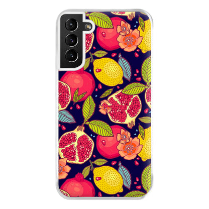 Tropical Garden Pattern Phone Case for Galaxy S21 Plus